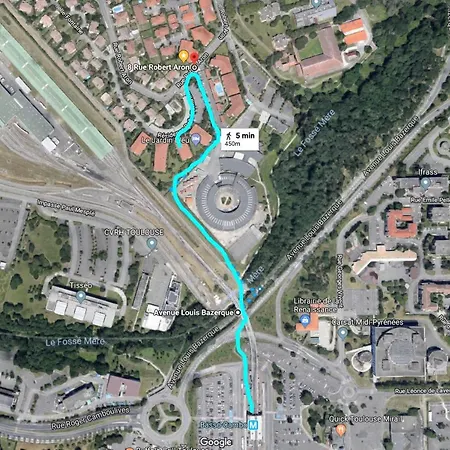 Apartmán Le Jardin Bleu - Dormiratoulouse Basso Cambo *